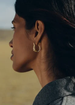 Eroz Slim Hoop Earrings