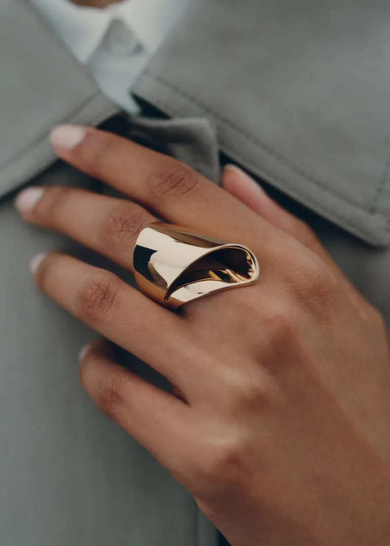 Éole Draped Ring