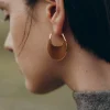 Éole Slim Hoop Earrings