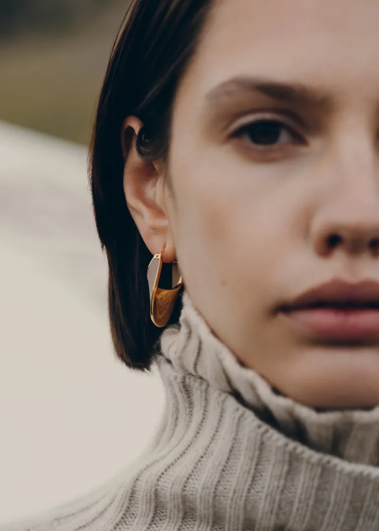 Éole Slim Hoop Earrings