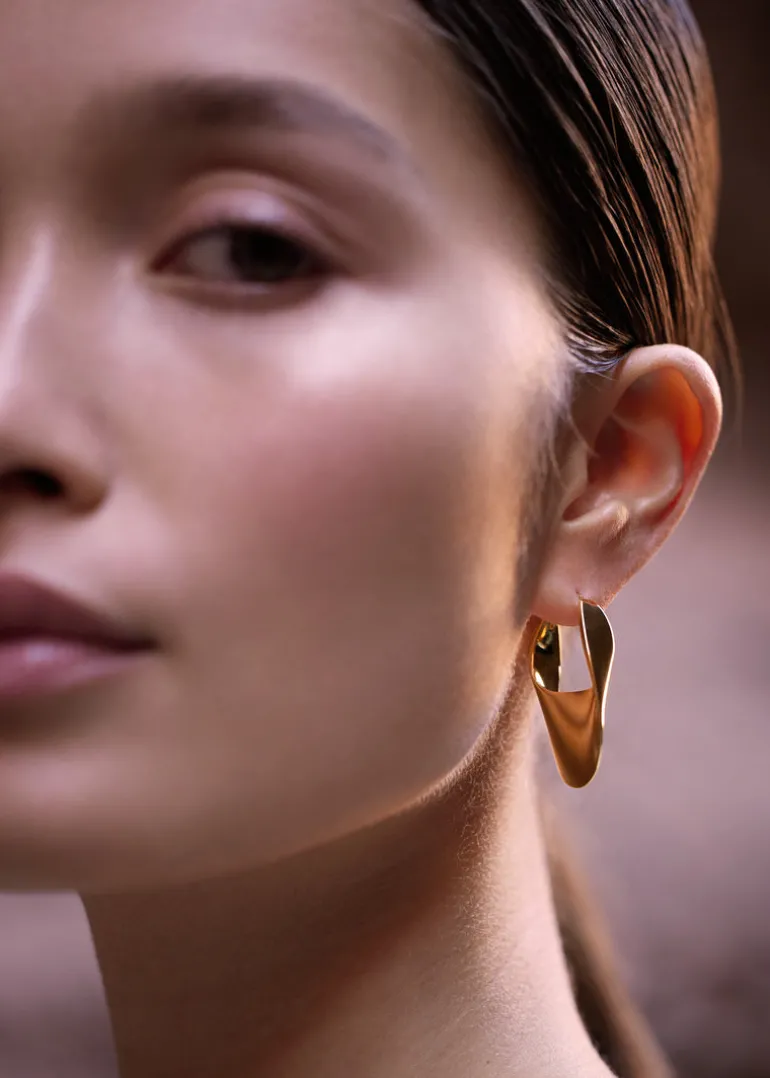 Éole Slim Hoop Earrings